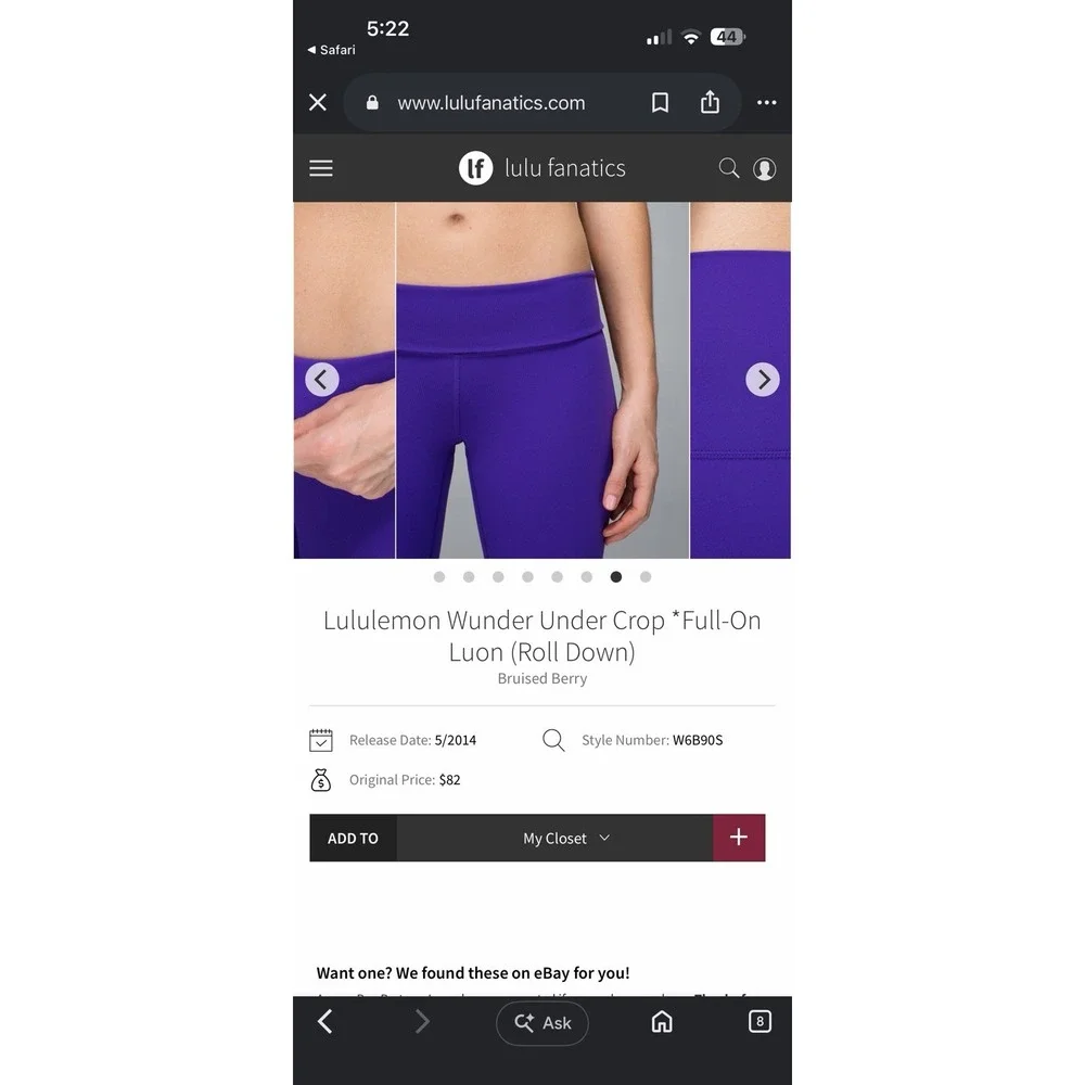 lululemon athletica lululemon wunder